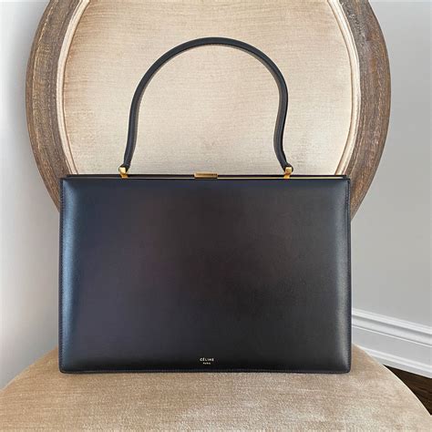 celine clasp handbag